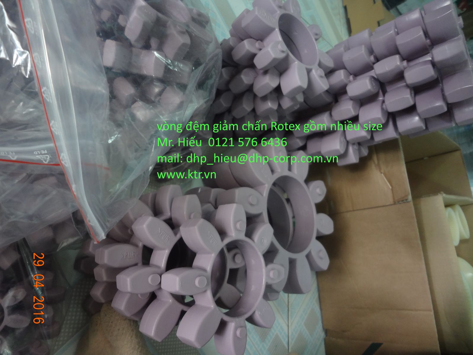 Giảm chấn (vòng đệm) dùng cho khớp nối Rotex